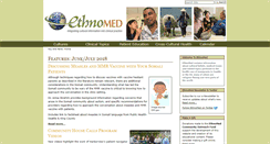 Desktop Screenshot of ethnomed.org